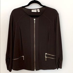 Brown Chico’s Jacket. Worn Once